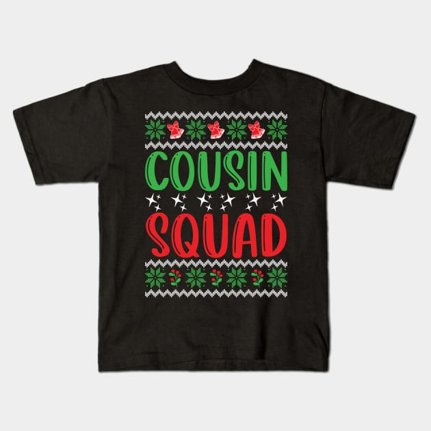 cousin squad Kids T-Shirt by MZeeDesigns